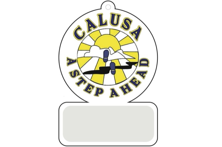 Calusa Keychain / Backpack Tag